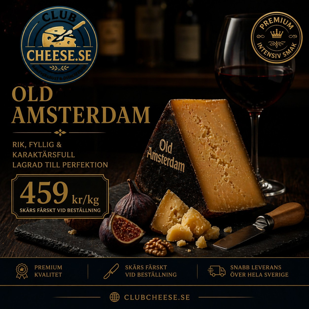Old Amsterdam – Exklusiv Premiumost från Holland