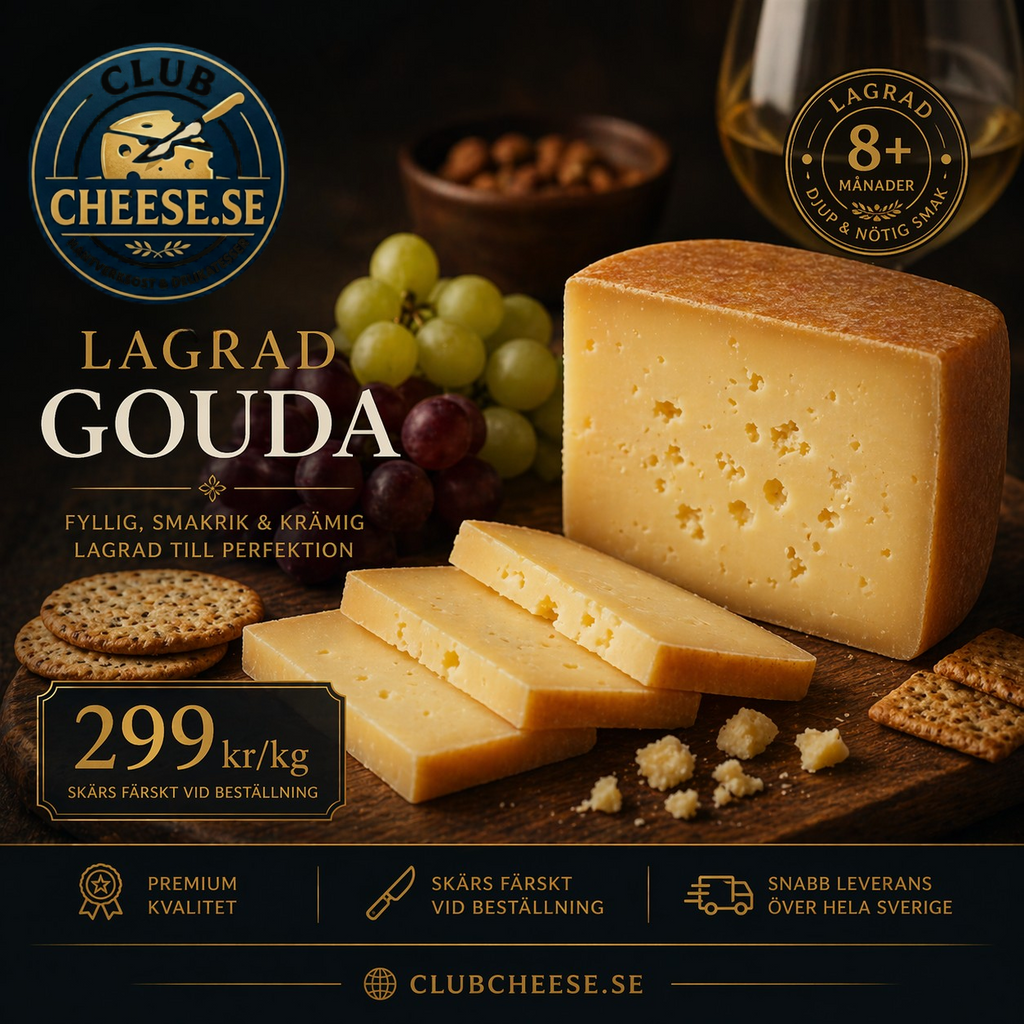 Lagrad Goudaost – Klassisk Holländsk Hantverksost